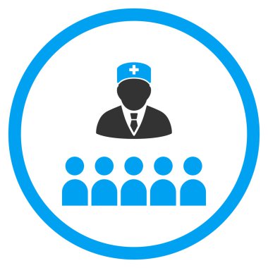 Tıbbi sınıf yuvarlak simgesi