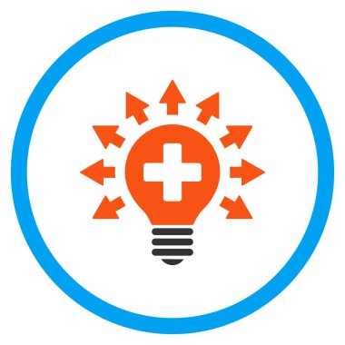 Dezenfeksiyon lamba çember simge