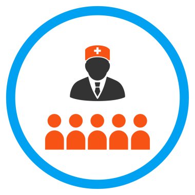 Tıbbi sınıf yuvarlak simgesi