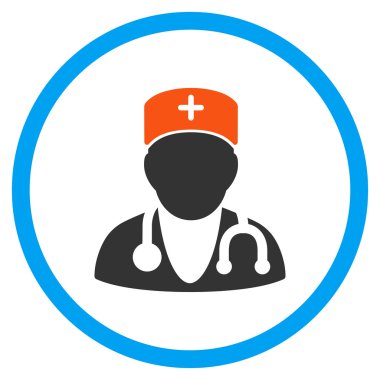 Hekim yuvarlak simge