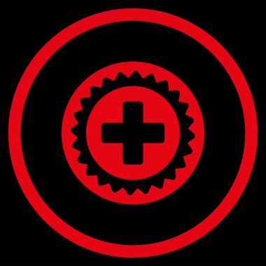 Tıbbi damga çember simge