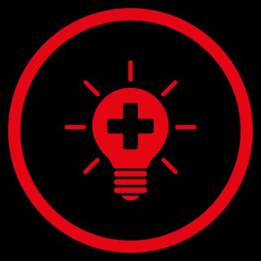 Tıbbi lamba çember simge