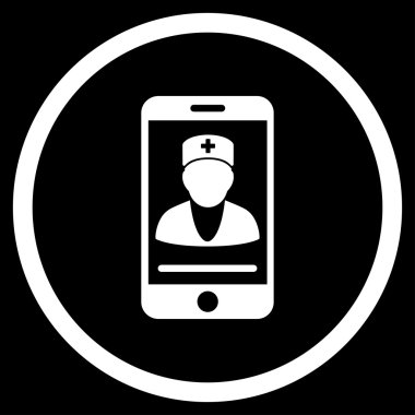 Cep doktor çember simge