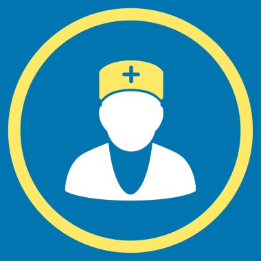 Doktor yuvarlak simge