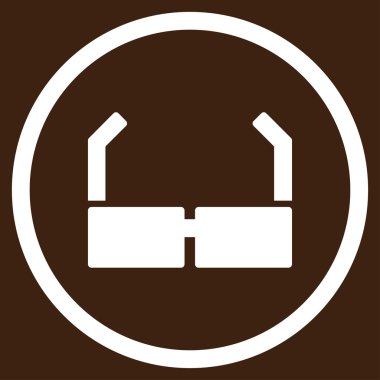 Gözlük çember simge