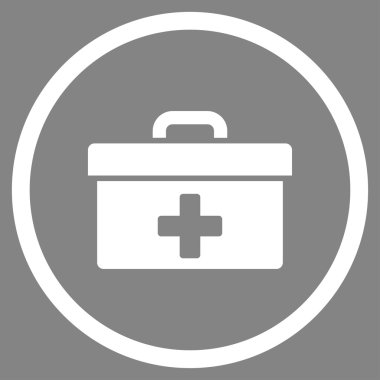 İlkyardım araç çember simge