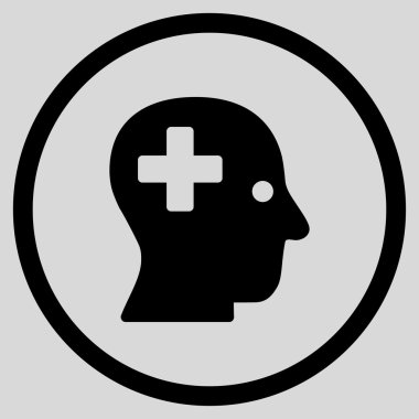 Artı baş çember simge