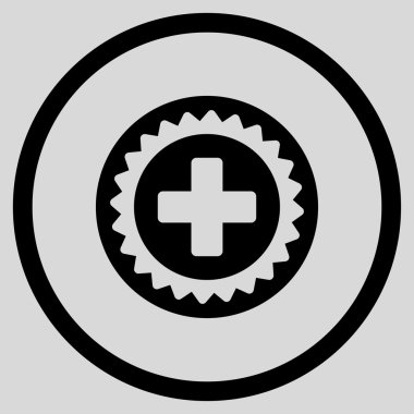 Tıbbi damga çember simge