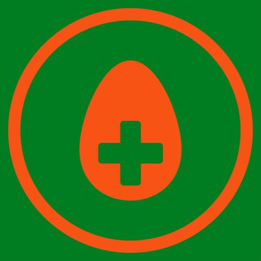 Artı yumurta çember simge