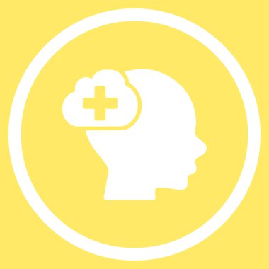 Tıbbi düşünme çember simge