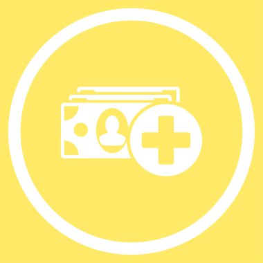 Tıbbi masraflar çember simge