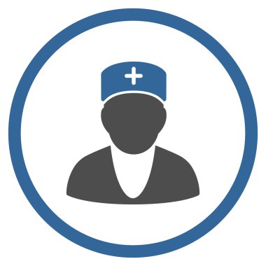 Doktor yuvarlak simge