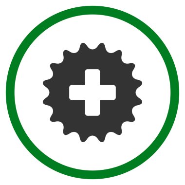 Ayrıca yuvarlak simge damga