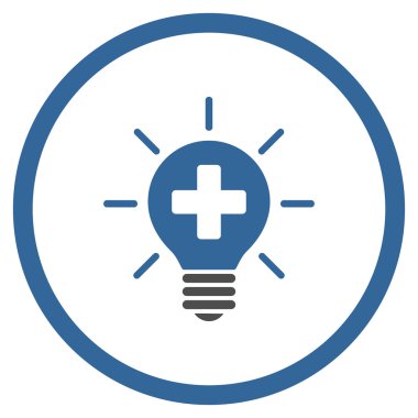 Tıbbi lamba çember simge