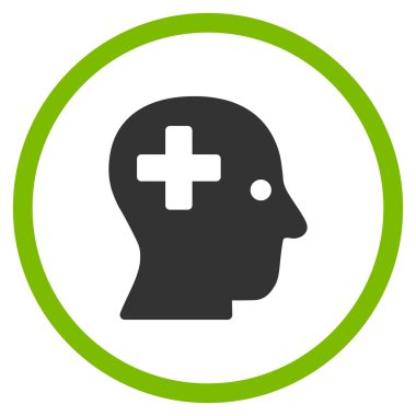 Artı simgesi kafa yuvarlak