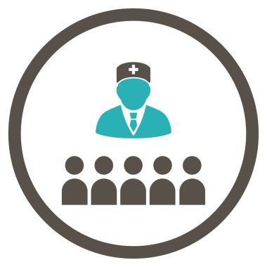 Tıbbi sınıf yuvarlak simgesi