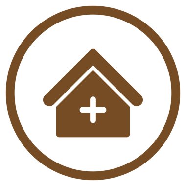 Klinik yuvarlak simge