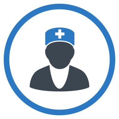 Doktor yuvarlak simge
