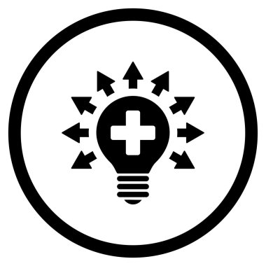 Dezenfeksiyon lamba çember simge