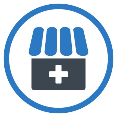 Eczane yuvarlak simge