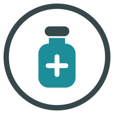 İlaç tüp çember simge