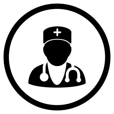 Hekim yuvarlak simge