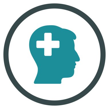 Artı baş çember simge