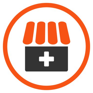 Klinik yuvarlak simge