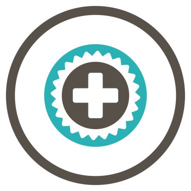 Tıbbi damga çember simge