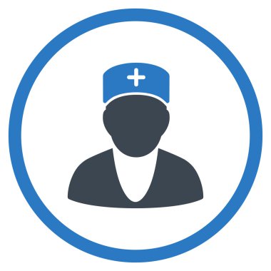 Doktor yuvarlak simge