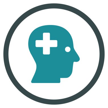 Artı baş çember simge