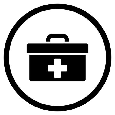 İlkyardım araç çember simge