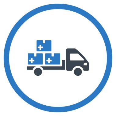 İlaç sevk irsaliyesi çember simge