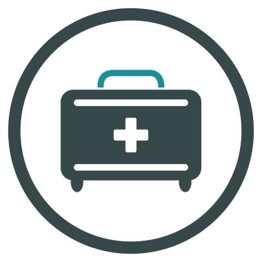 İlkyardım araç çember simge
