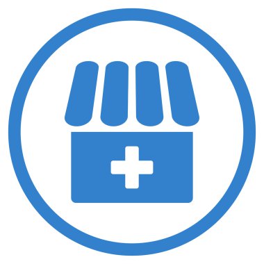 Eczane yuvarlak simge