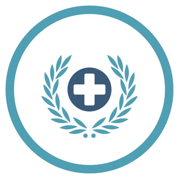 Медицина Емблема Кругова ікона — стоковий вектор