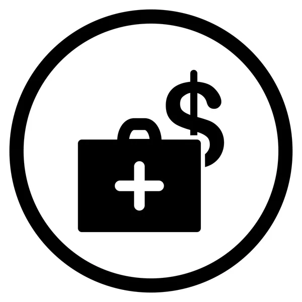 Medical Fund Rounded Icon — Stock Vector