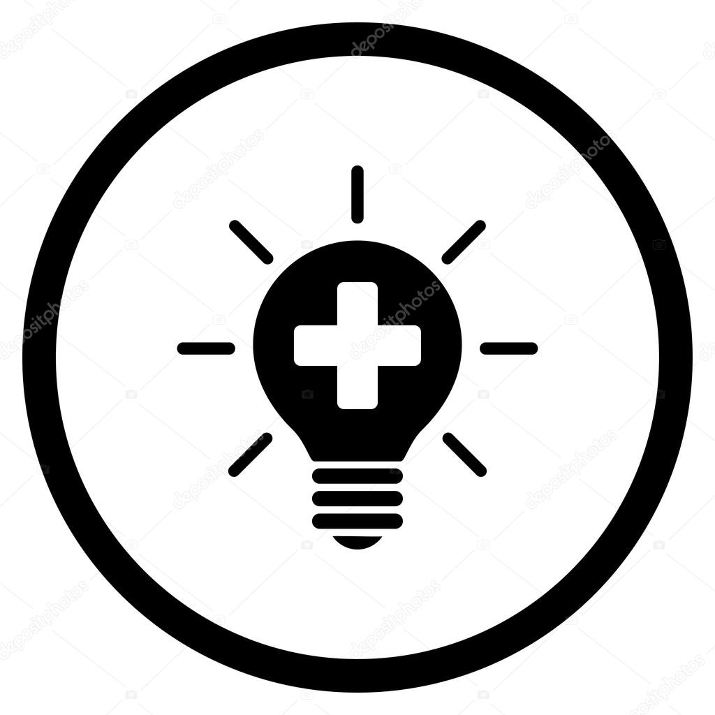 Medical Lamp Rounded Icon