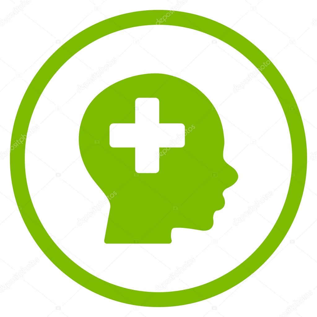 Head Medicine Circled Icon