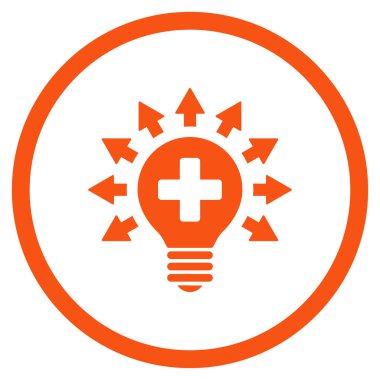 Dezenfeksiyon lamba çember simge