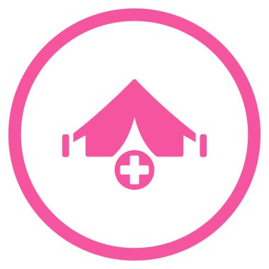 Sahra Hastanesi yuvarlak simge