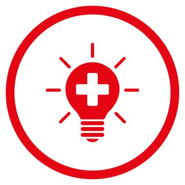 Tıbbi lamba çember simge