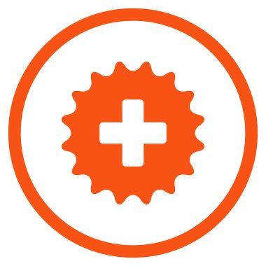 Ayrıca damga çember simge