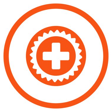 Tıbbi damga çember simge