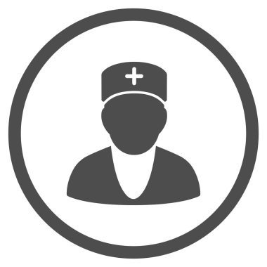 Doktor yuvarlak simge