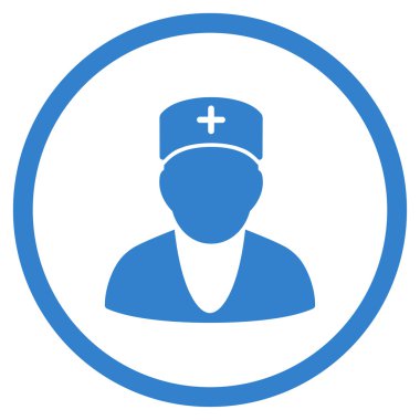 Doktor yuvarlak simge