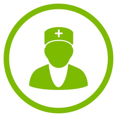 Doktor yuvarlak simge