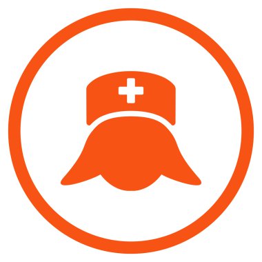 Hastane hemşire kafa çember simge