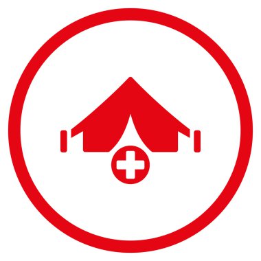 Sahra Hastanesi yuvarlak simge