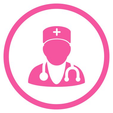 Hekim yuvarlak simge